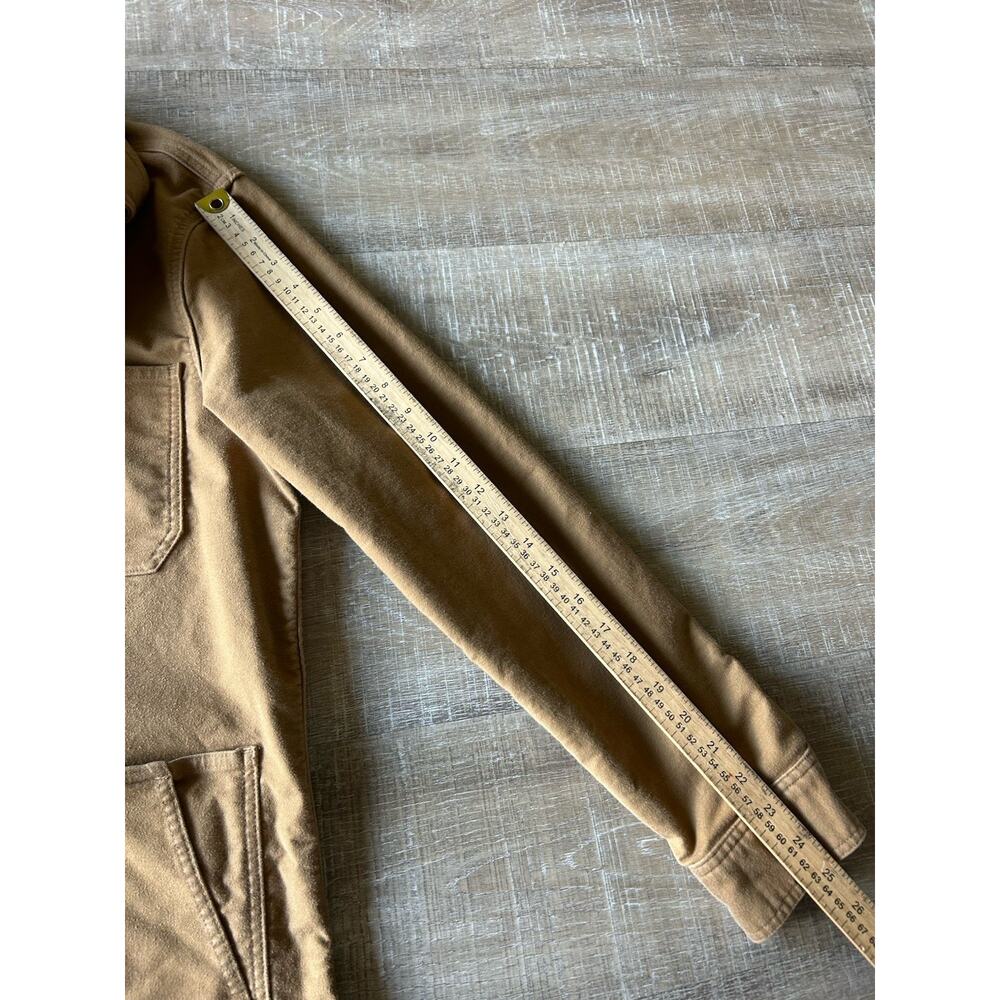 Taylor Stitch Ojai Jacket Mens 40 Medium Tobacco Brown Organic Cotton Chore - Picture 7 of 12